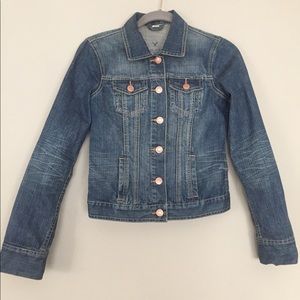 Jean Jacket American Eagle SZ S Beautiful Details